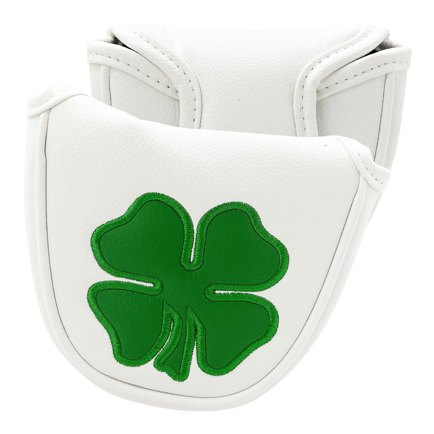 Golf Equipment Deals - 1pc Putter Head Cover, 'Clover' Pattern