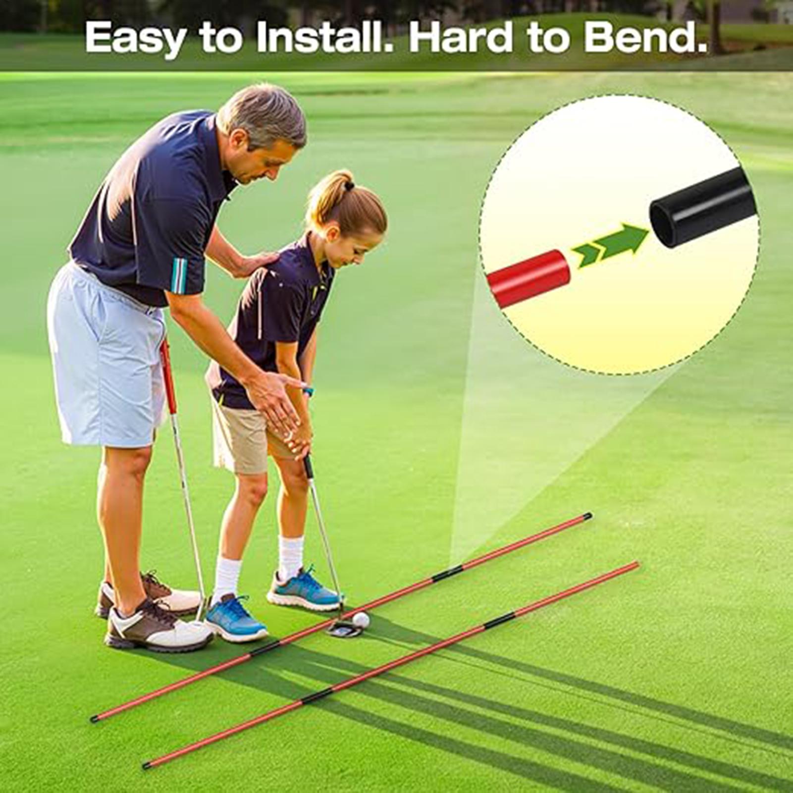 Golf Equipment For Youth - Golf Path Trainer Adjustable Angle Alignment