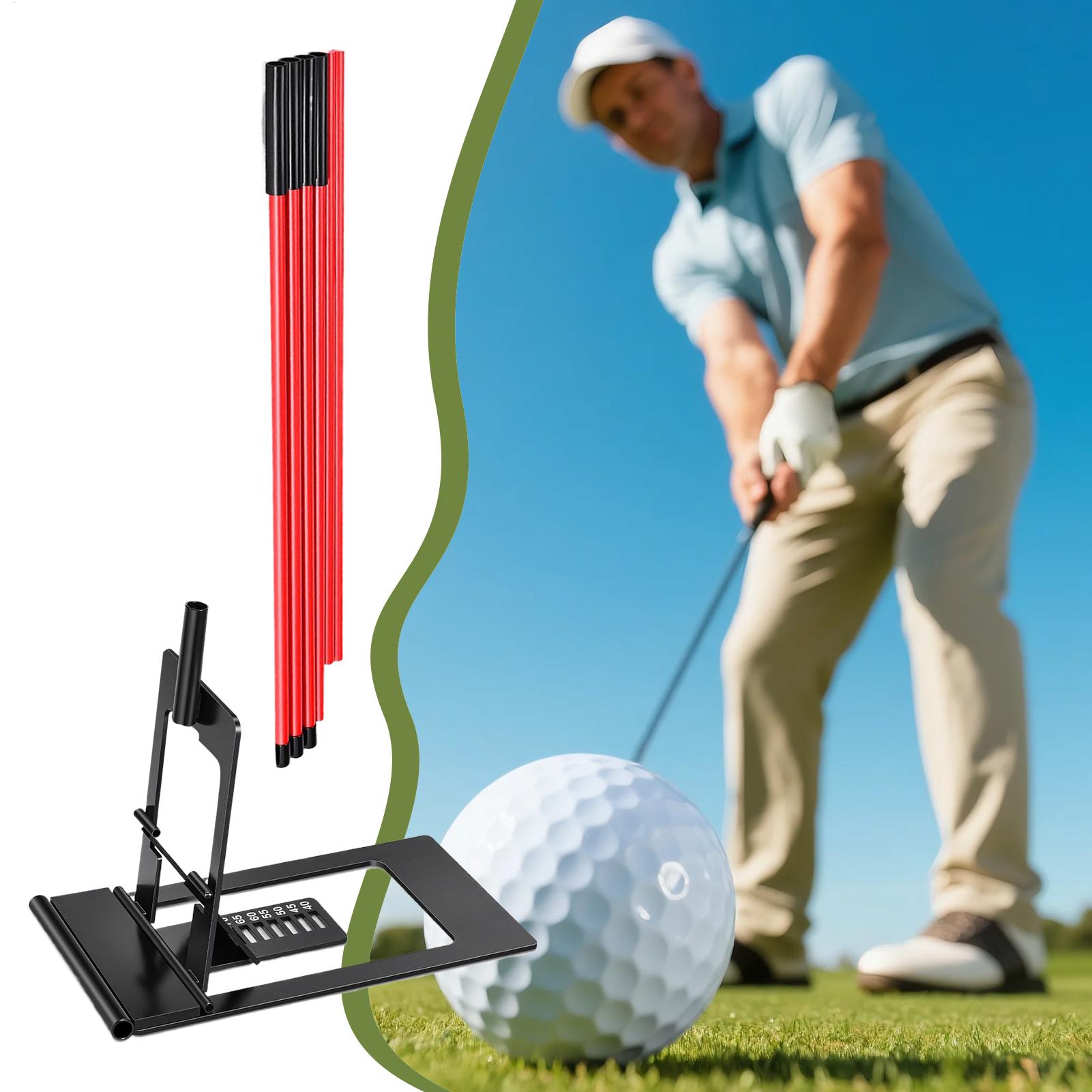 Golf Equipment For Youth - Golf Plane Trainer Adjustable Angle Alignment