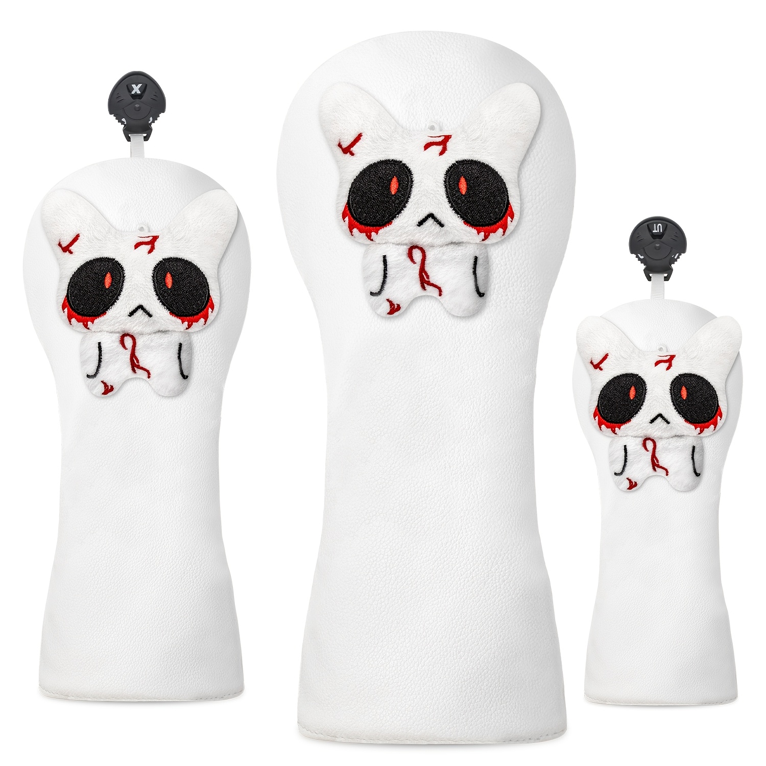 Golf Equipment Deals - 1pc/3pcs Cute Doll Design Golf Head