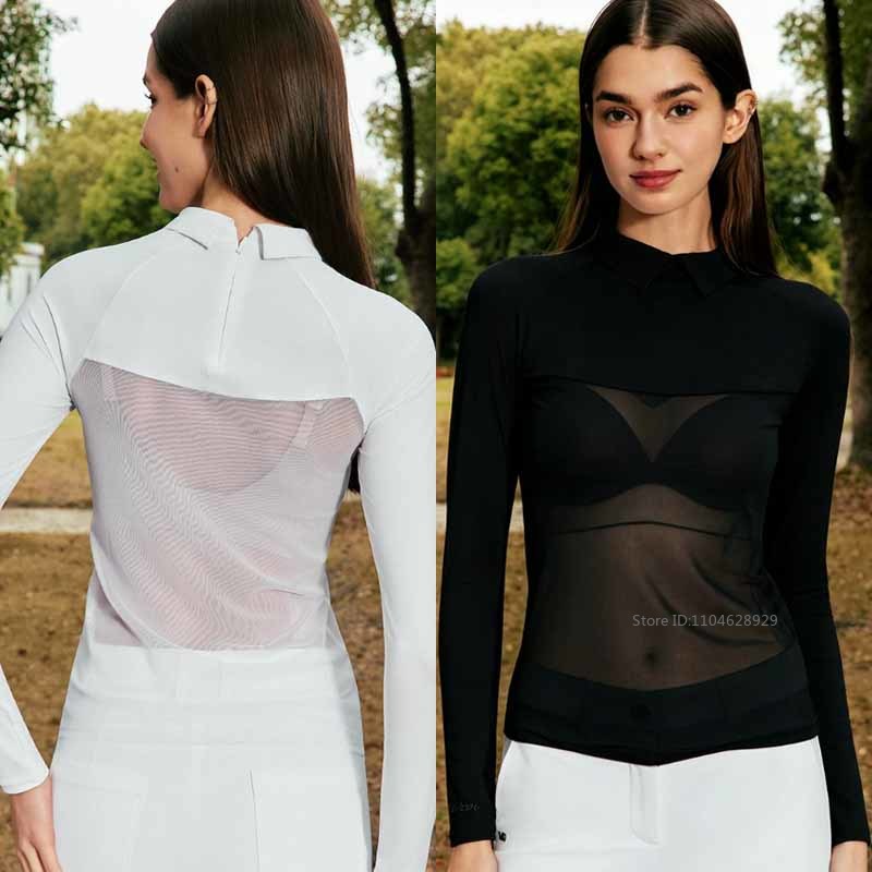 MG Women Golf Polo Collar T-sh - огляд і ціна Golf Equipment Women