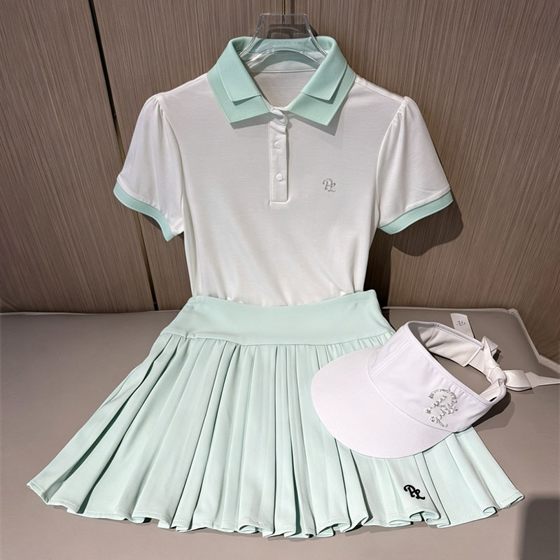 PL Golf Double Collar Polo Shi - огляд і ціна Golf Equipment Women