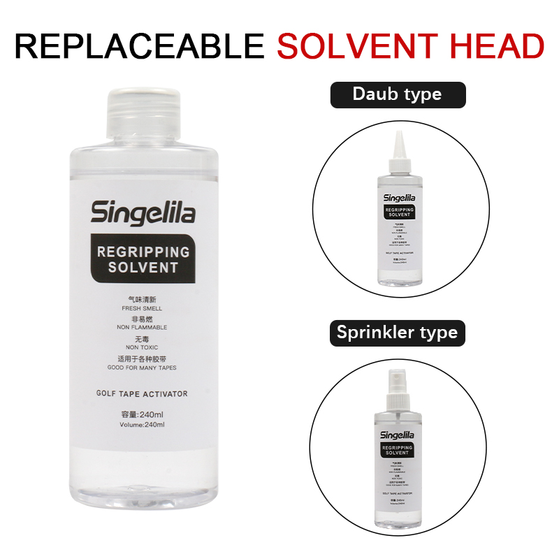 Grip Solvent For Golf Clubs Pr - огляд і ціна Grip Regrip Tape