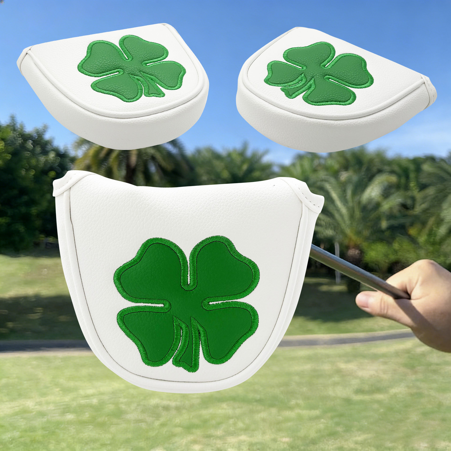 1pc Putter Head Cover, 'Clover - огляд і ціна Golf Equipment Deals