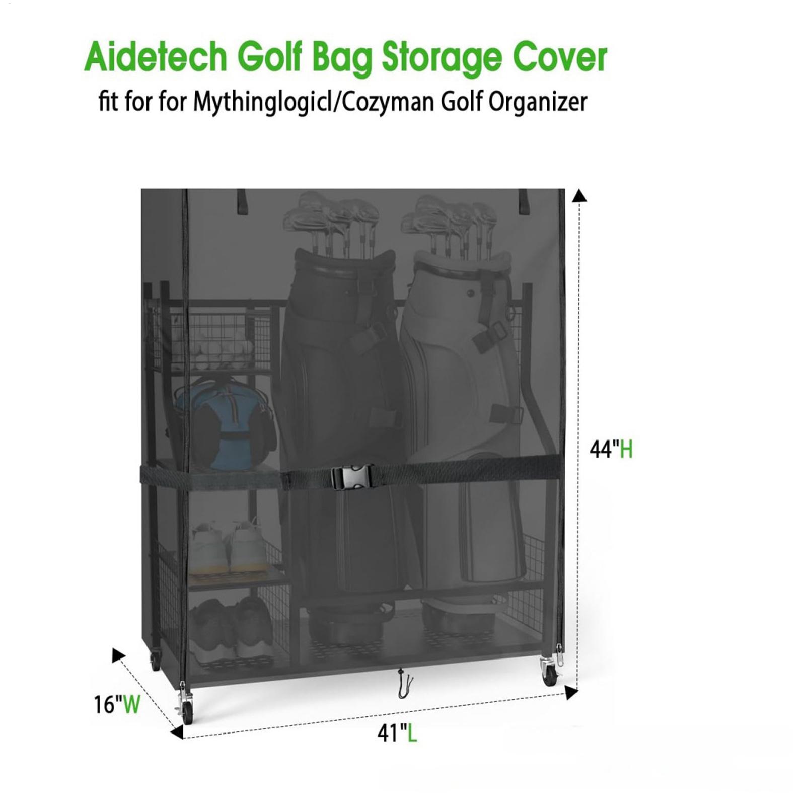 Golf Bag Stand Covers Oxford D - огляд і ціна Golf Equipment Organizer For Garage