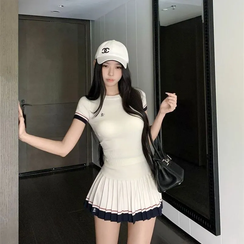 Korean Summer Two-piece Suit C - огляд і ціна Golf Equipment Women