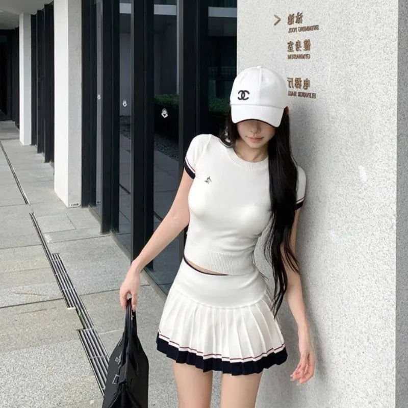 Korean Summer Two-piece Suit C - огляд і ціна Golf Equipment Women