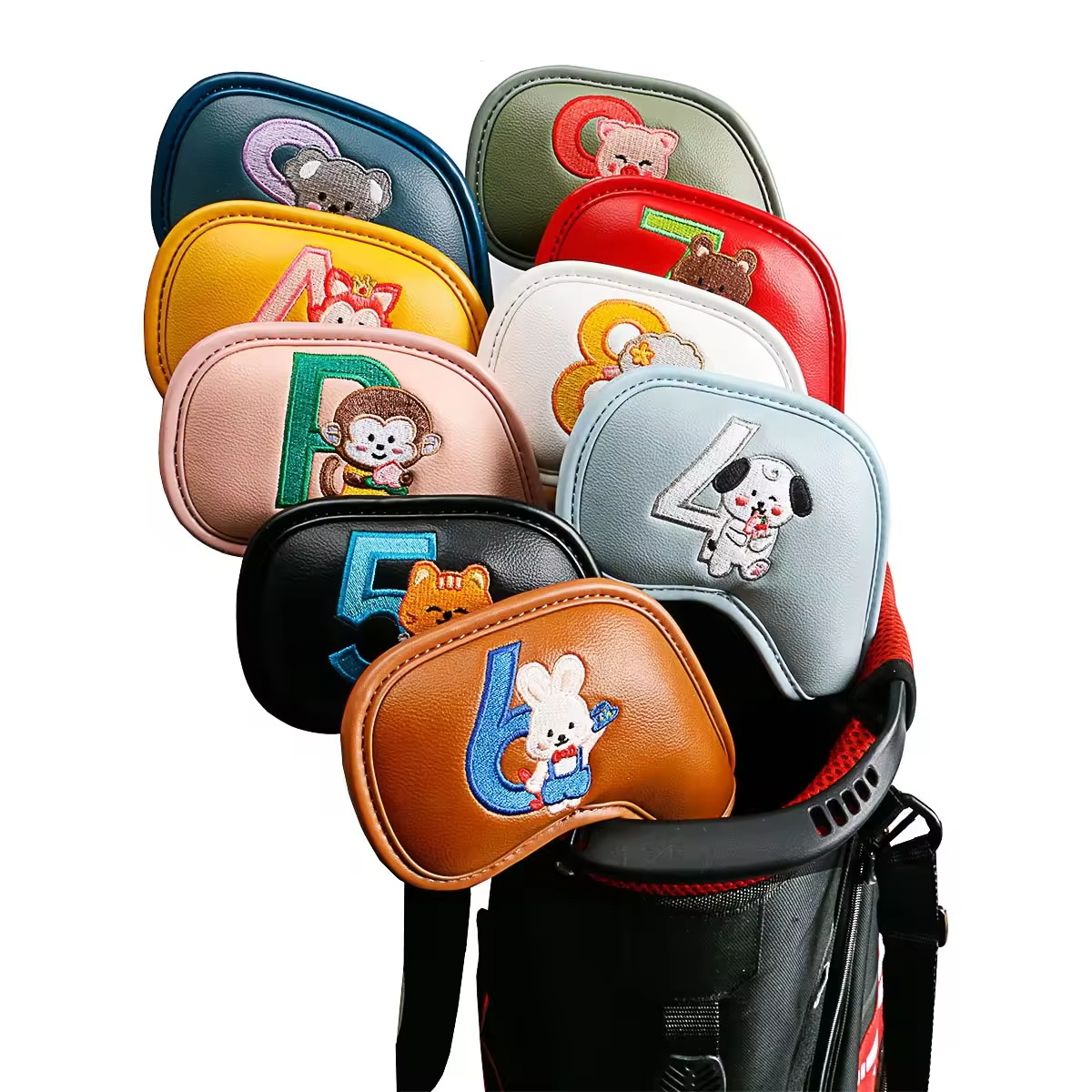 9Pcs Cute Cartoon Animal Golf  - огляд і ціна Golf Equipment Deals