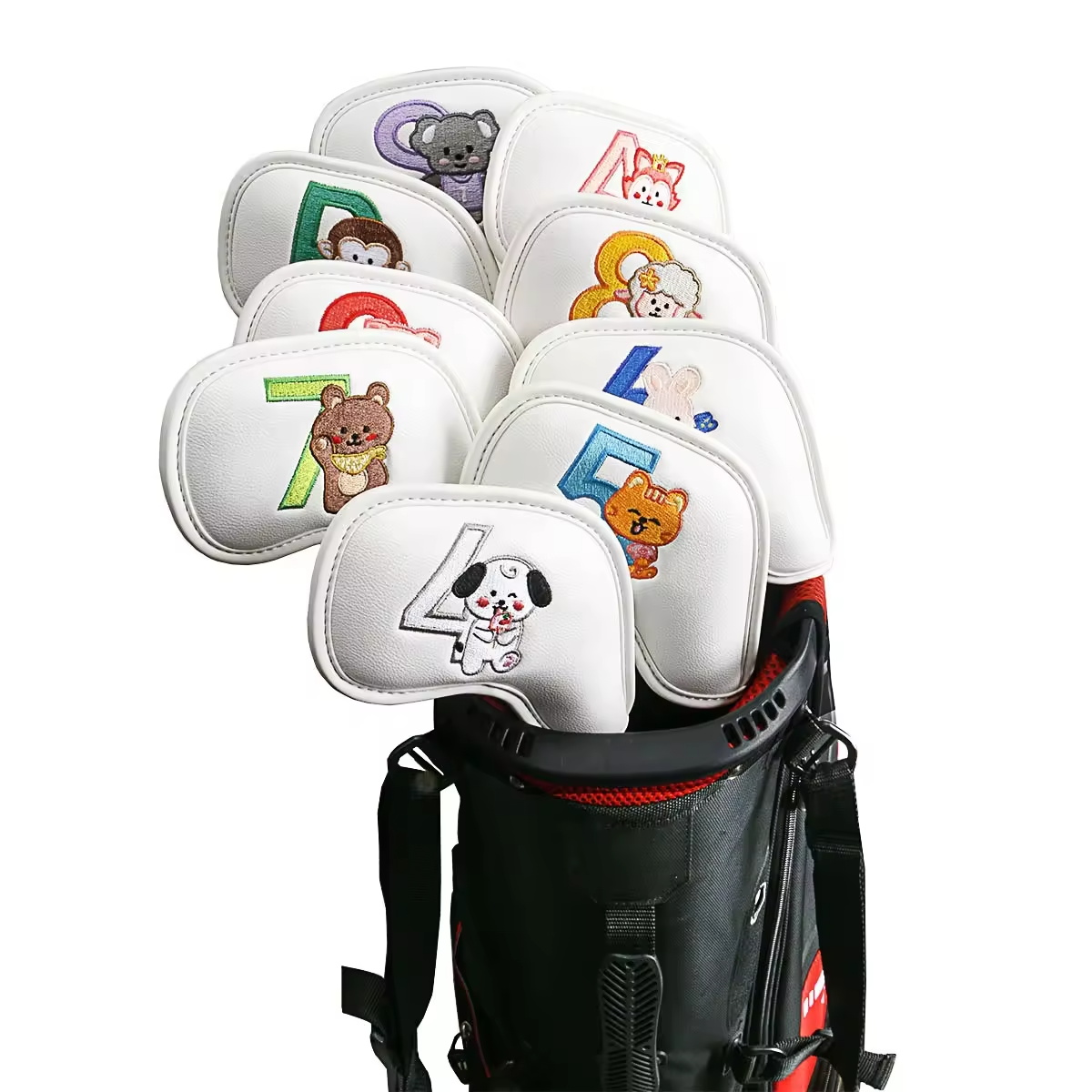 9Pcs Cute Cartoon Animal Golf  - огляд і ціна Golf Equipment Deals