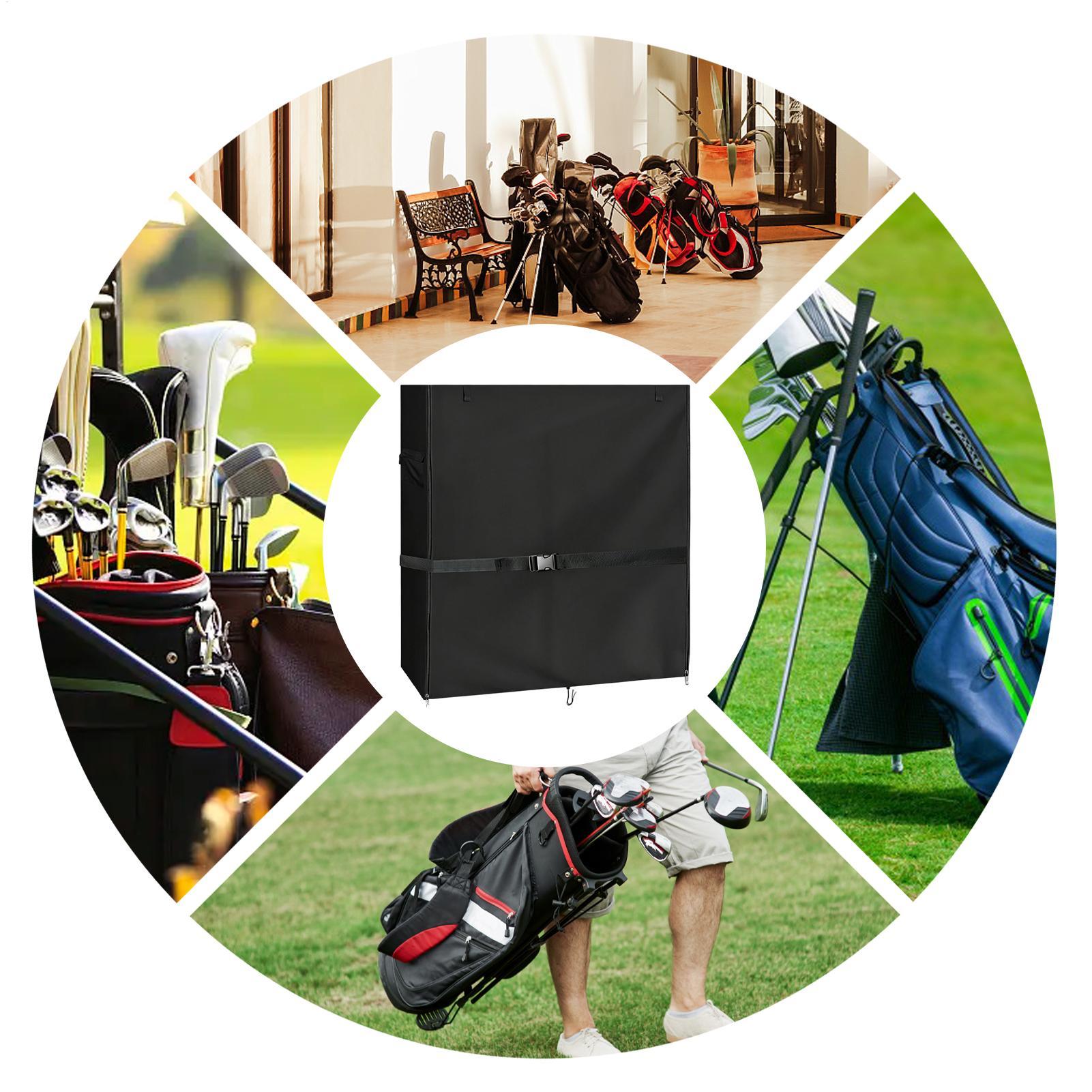 Golf Bag Stand Covers Oxford W - огляд і ціна Golf Equipment Organizer For Garage